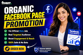 do organic facebook page promotion and targeted growth