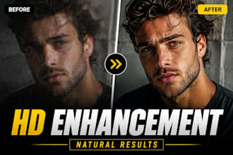 enhance, sharpen and upscale your photos naturally