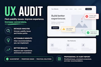 ux audit and usability review for websites and apps