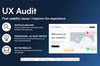 ux audit and usability review for websites and apps