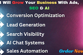 manage facebook ads google ads SEO and ai chatbot