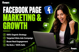 do organic facebook page growth and marketing