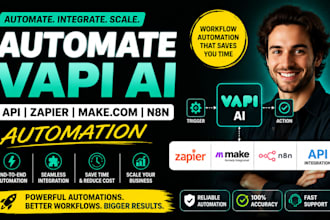 automate vapi ai api vapi ai zapier make com n8n automation