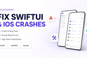 fix swiftui bugs, ios crashes and app store issues