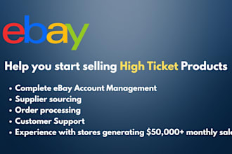 scale your ebay store with high ticket dropshipping