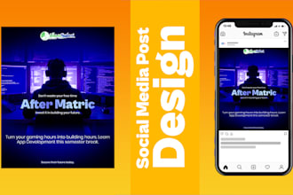 design professional social media posts for your brand