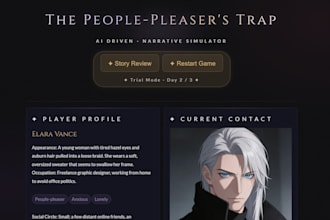 create interactive branching story prompts