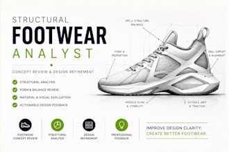 analyze and refine your footwear design structure