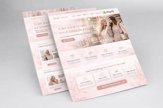 fix and redesign your shopify homepage for more sales