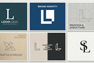 design a premium minimalist brand identity