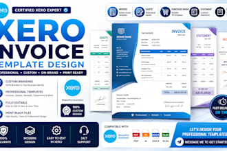xero invoice template custom editable excel google sheets budget invoice planner
