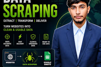 do web scraping and data extraction