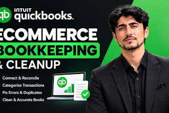 do quickbooks ecommerce bookkeeping and cleanup