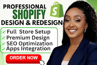 do shopify SEO, redesign and clone shopify store