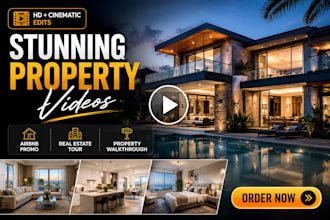 create airbnb promotion video, real estate tour, property walkthrough ai video