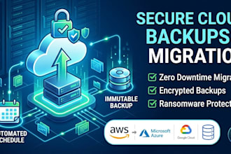 configure secure cloud backups and migrate your servers