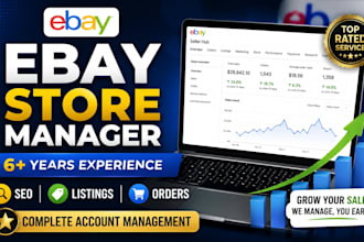 your ebay virtual assistant, ebay store manager and listing expert