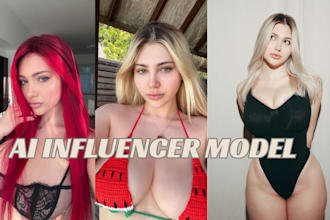 create natural, realistic ai influencer models for ai model your brand