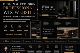 design redesign italian wix optimized website wix website development wix expert