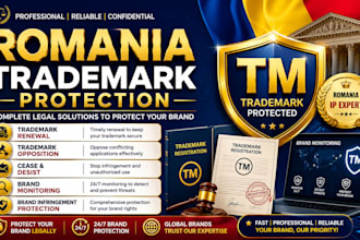 file romania trademark renewal opposition cease and desist brand monitoring