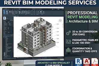 professional bim modeling and revit architecture projects