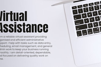 be your virtual assistant for admin tasks