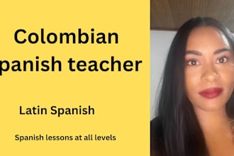 be your colombian spanish teacher