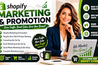 promote shopify store shopify marketing or sales funnel to boost shopify sales