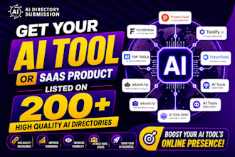 list ai tool and saas products to ai directory submission