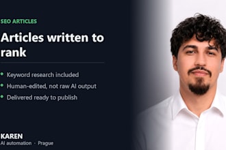 write blog posts about ai and automation for your company