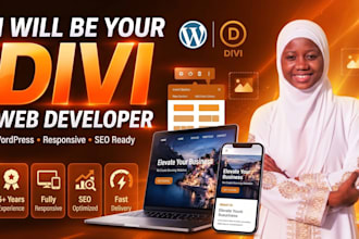 be your divi web developer