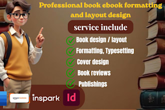 format your fiction novel and book layout for amazon kdp