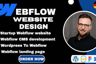 design responsive, conversion focused webflow business websites for companies