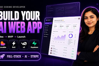 build your vibe coded ai web app using lovable replit and supabase