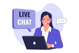 provide chat and email support