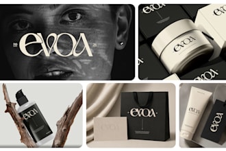 design a logo, branding kit and brand identity brand style guidelines