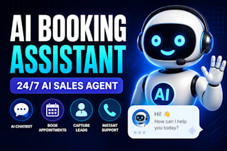 build an ai chatbot for your website with booking automation