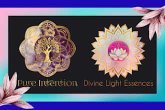 design sacred geometry mandala mystical spiritual logo
