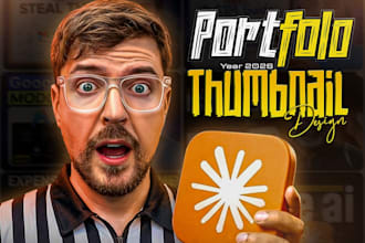 professional youtube thumbnails design