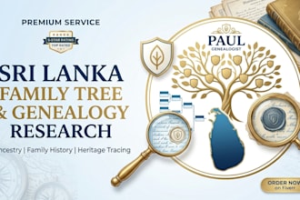 build your sri lankan family tree and genealogy records