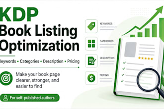 optimize your amazon kdp book listing for better visibility