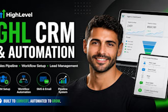 create gohighlevel crm automation and ghl sales pipeline email automation