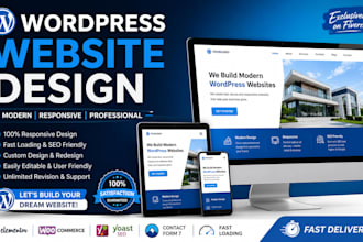 build  wordpress website for business owners