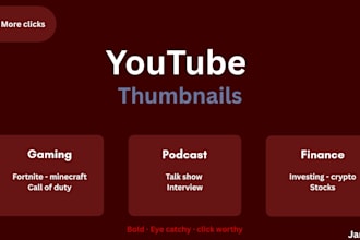 design a youtube thumbnail that gets clicks