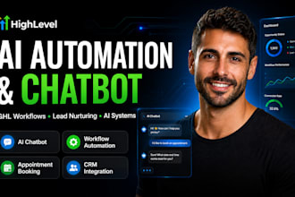 setup gohighlevel ai automation workflow and chatbot setup