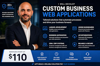 develop secure and scalable web apps for business automation