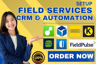 do field service crm servicem8 kickserv jobber housecall pro fieldpulse workiz