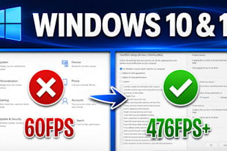 optimize your windows PC for high gaming preformance