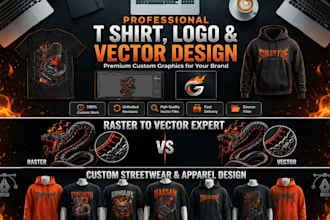 design custom t shirt logo and vector illustration
