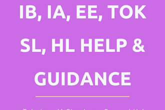 do ib, ia, ee, tok, and business hl sl help